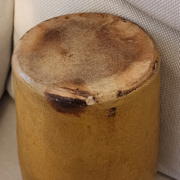 Vintage Brown Ceramic Vase - Picture 5 of 5